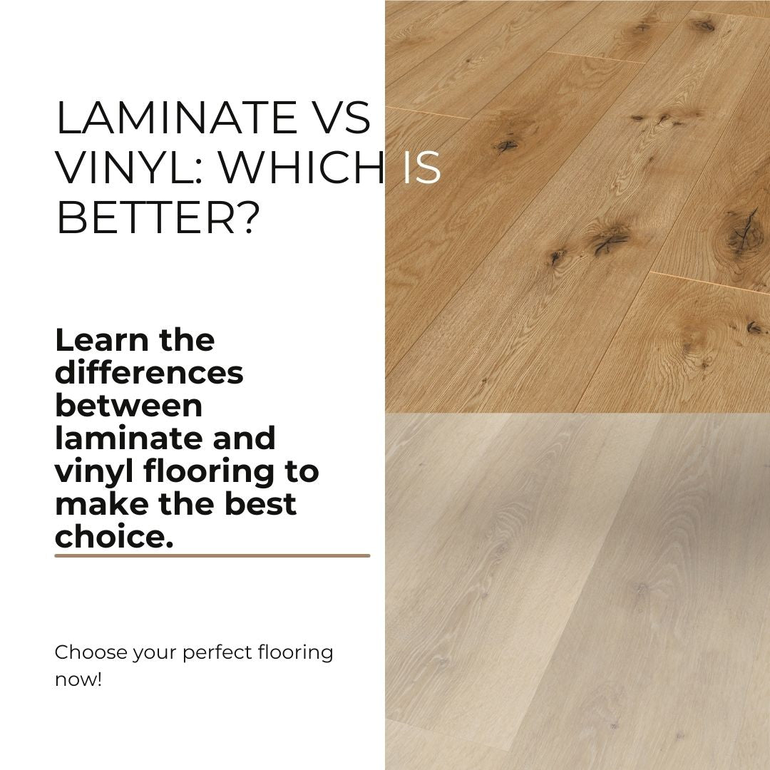 Vinyl vs. Laminate Flooring: Which is Right for You in 2024?