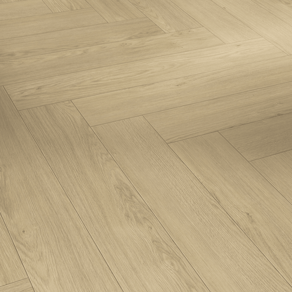 Oak Mont Blanc Sanded Modern Trendtime 3 Laminate Herringbone Matt Wood Texture