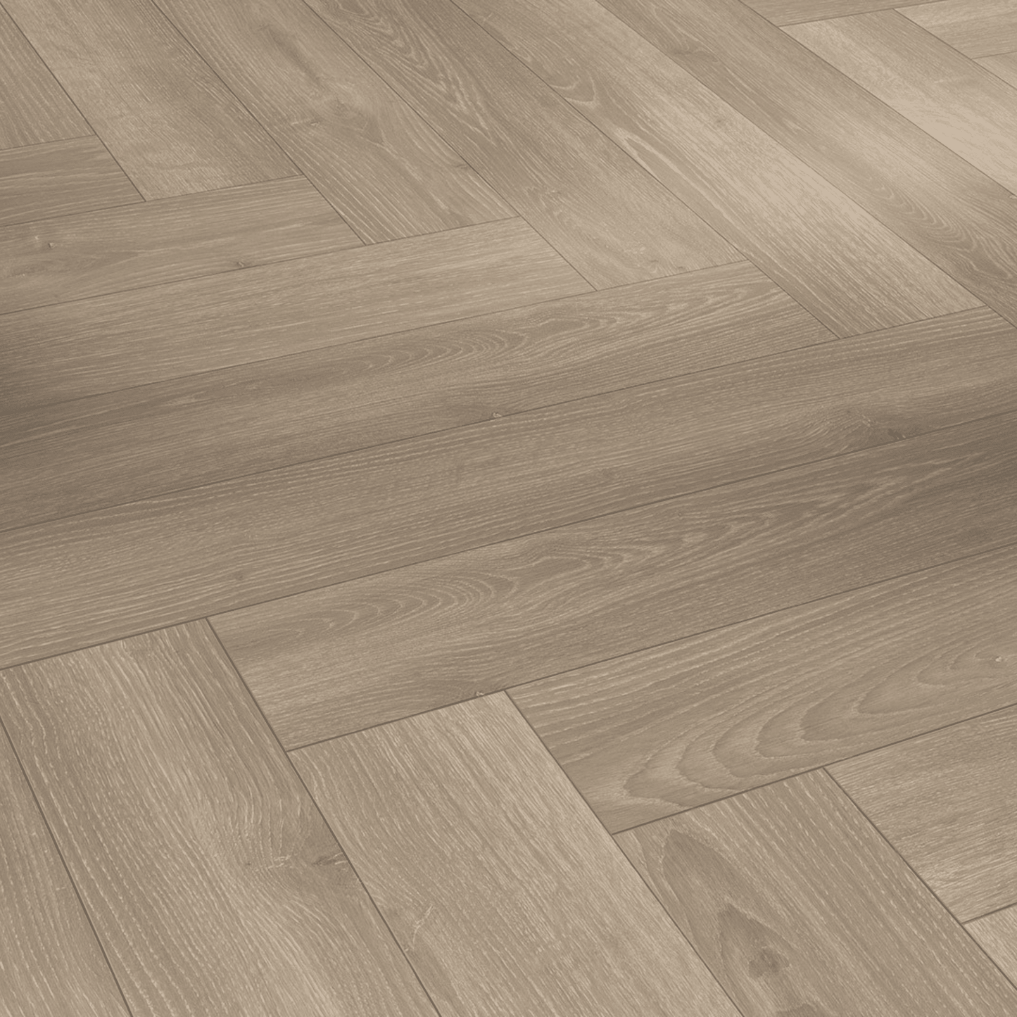 Oak Skyline Pearl-Grey Townhouse Trendtime 3 Herringbone Natural Matt Texture Laminate Flooring Plank