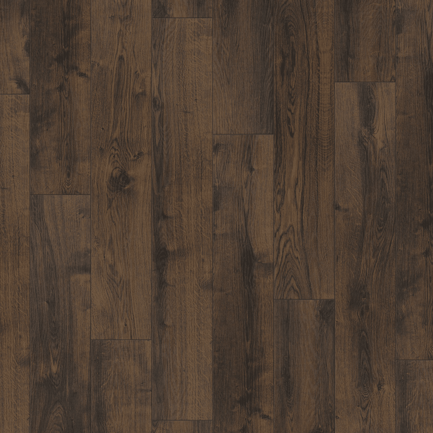 Oak Smoked Countryside - Classic 1050 Brushed Texture - Wide Laminate Flooring Plank