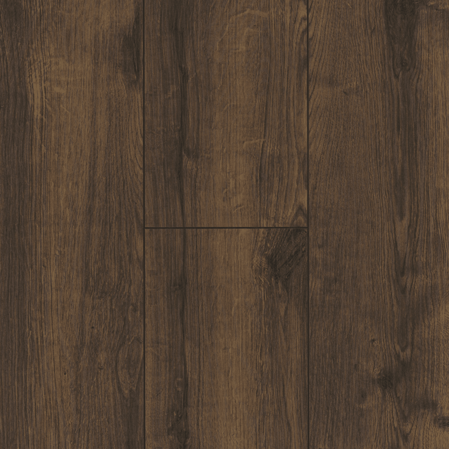 Oak Smoked Countryside - Classic 1050 Brushed Texture - Wide Laminate Flooring Plank