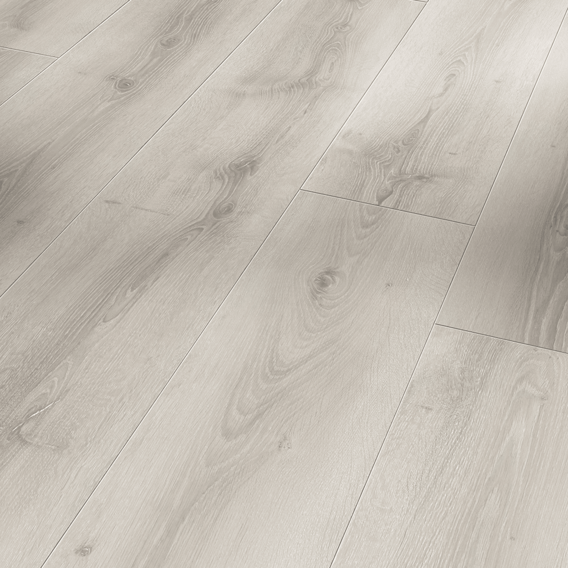 Oak Askada White Limed Laminate Flooring Plank  - Basic 600 4V 8mm AC4/Class 32 Chateau Plank XXL