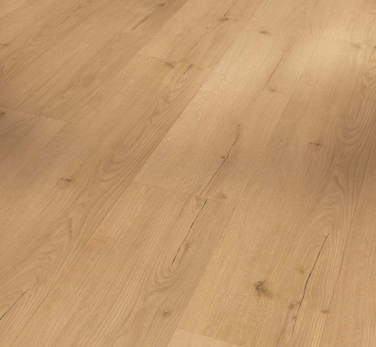 Oak Infinity Natural Wide Vinyl Glue Down Plank - Basic 2.0 Class 32 (Commercial) View in room design for your flooring space with Parador. Our expert team of contractors, architects, and interior designers delivers flooring solution services Nationwide in South Africa. We supply and install Safe-Lock® PRO laminate, vinyl, and stylish flooring. Manufactured in Germany and Austria, our flooring ensures durability and style.