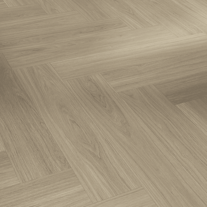 Oak Oxford Sanded Chalet Trendtime 3 Herringbone Matt-Finish Texture Vinyl Flooring Plank