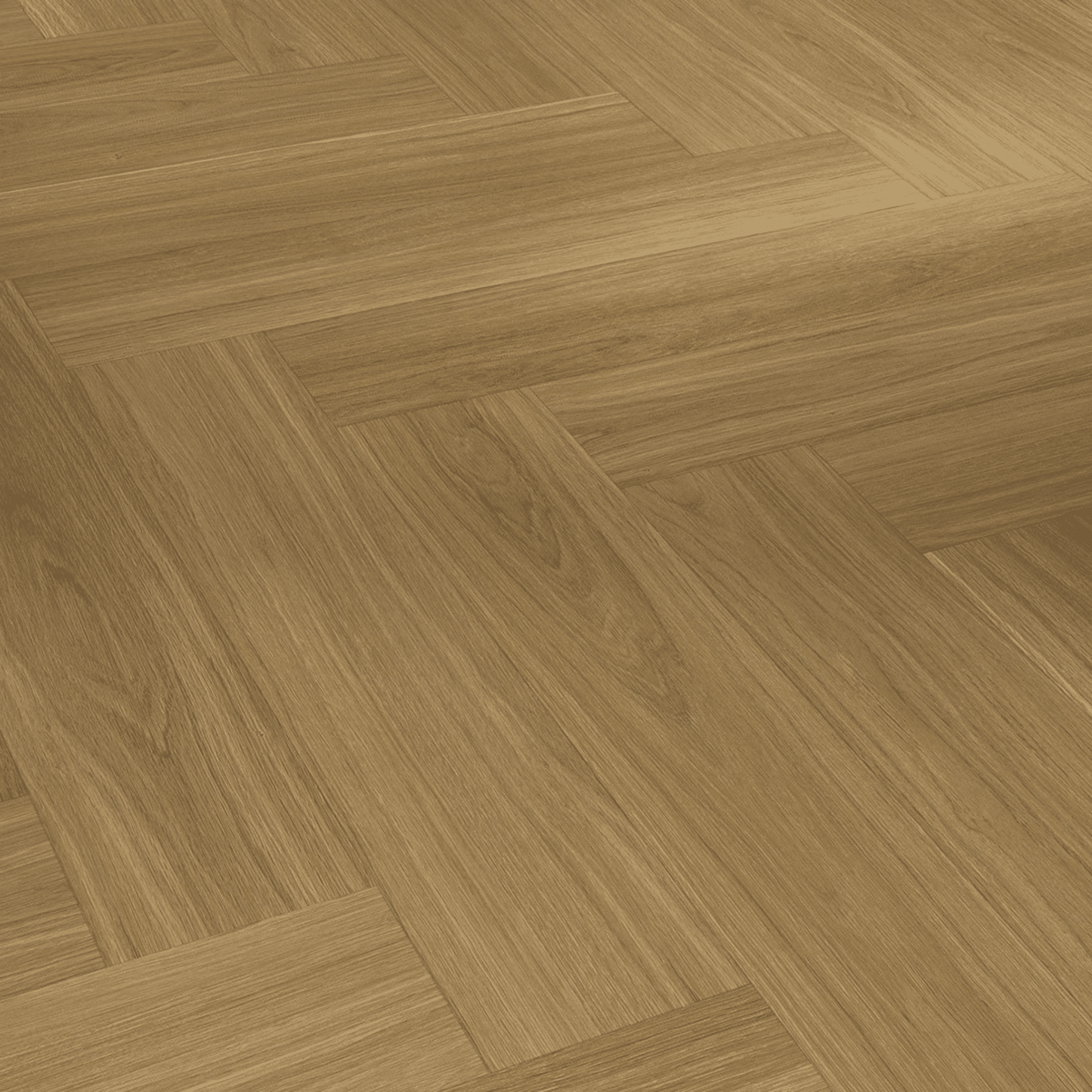 Oak Oxford Caramel Brown Countryside Trendtime 3 Vinyl Herringbone Matt-Finish Texture