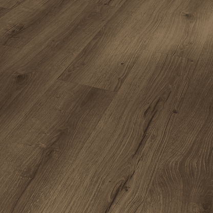 Oak Cambridge Smoked Townhouse Natural Texture Basic 5.3 - Wide Vinyl SPC Flooring Plank