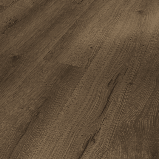 Oak Cambridge Smoked Townhouse Natural Texture Basic 5.3 - Wide Vinyl SPC Flooring Plank