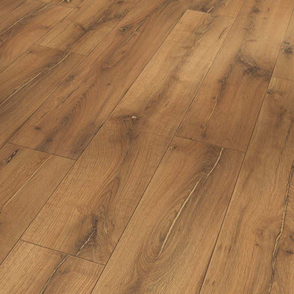 Oak Artdeco Vanilla Wide Laminate Flooring Plank - Classic 1050 4V AC4/Class 32 (Light Commercial)