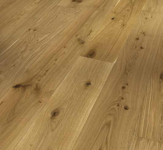 Oak Brushed Basic 11-5 Wide plank Natural Oil (2200 x 185 x 11.5 mm)