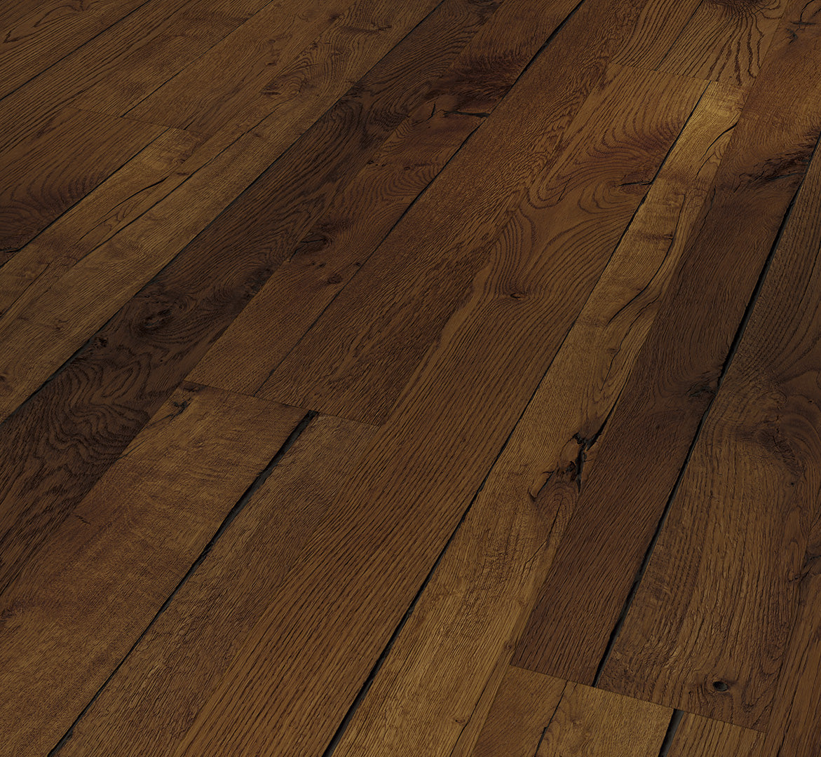 Oak Smoked Tree Plank Trendtime 8 Wide Plank Natural Oil Plus (1882 x 190 x 15/4mm)